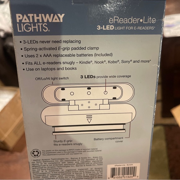 eReader Lite 3-LED LIGHT FOR E-READERS - Picture 7 of 7